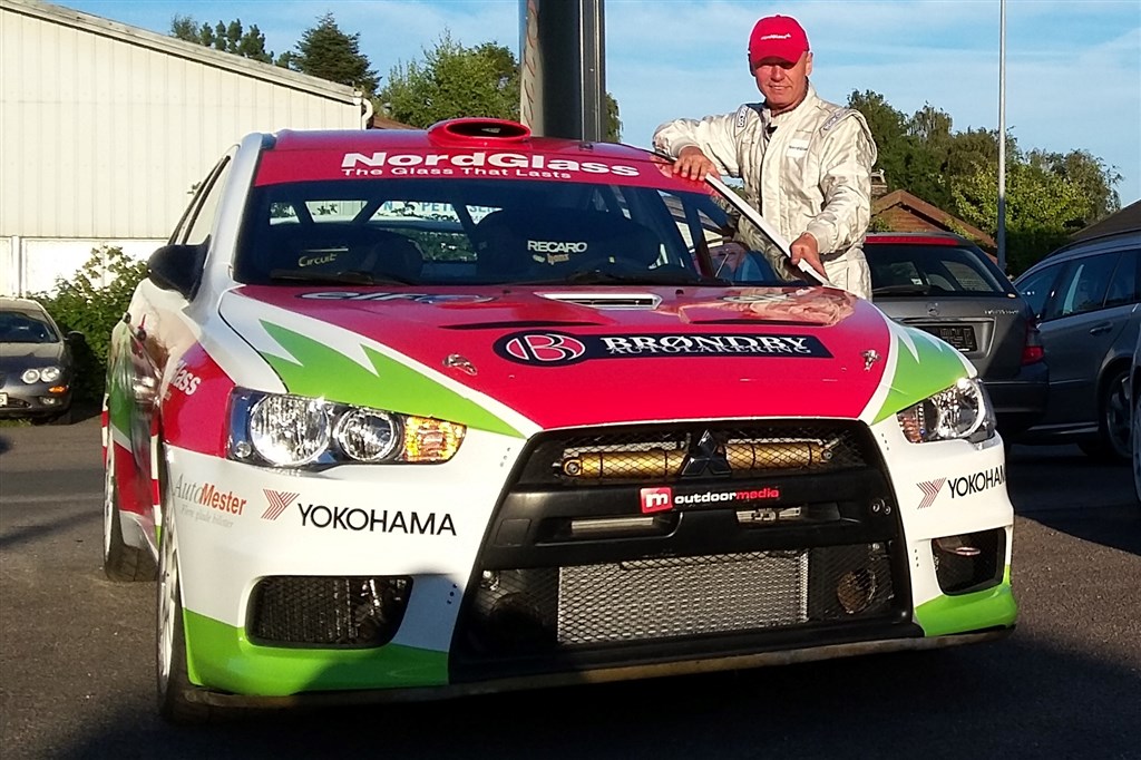 Steen Andersens Mitsubishi Lancer fremtræder i ny lakering
(Foto: Michael Eisenberg)